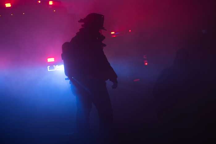 firefighter smoke
