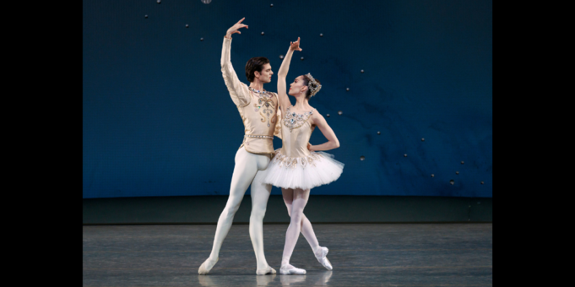 IMPRESSIONS: New York City Ballet in Jerome Robbins' "Dances at a Gathering" and George Balanchine's "Diamonds"