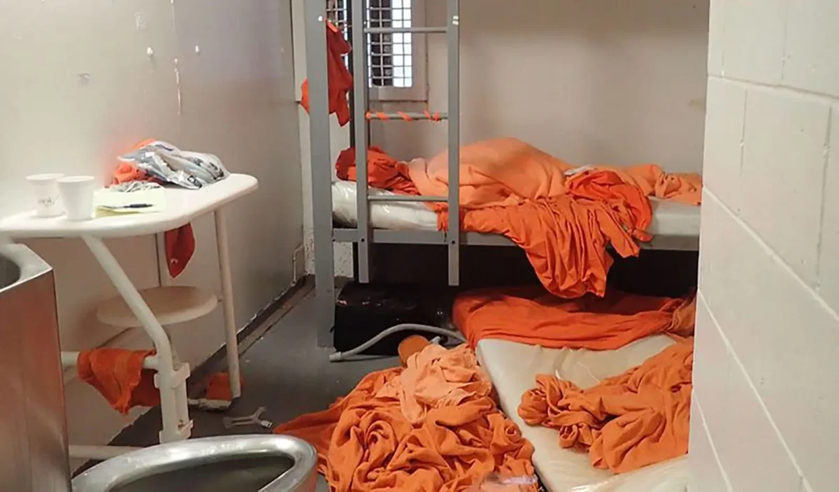 Cell where Epstein died 