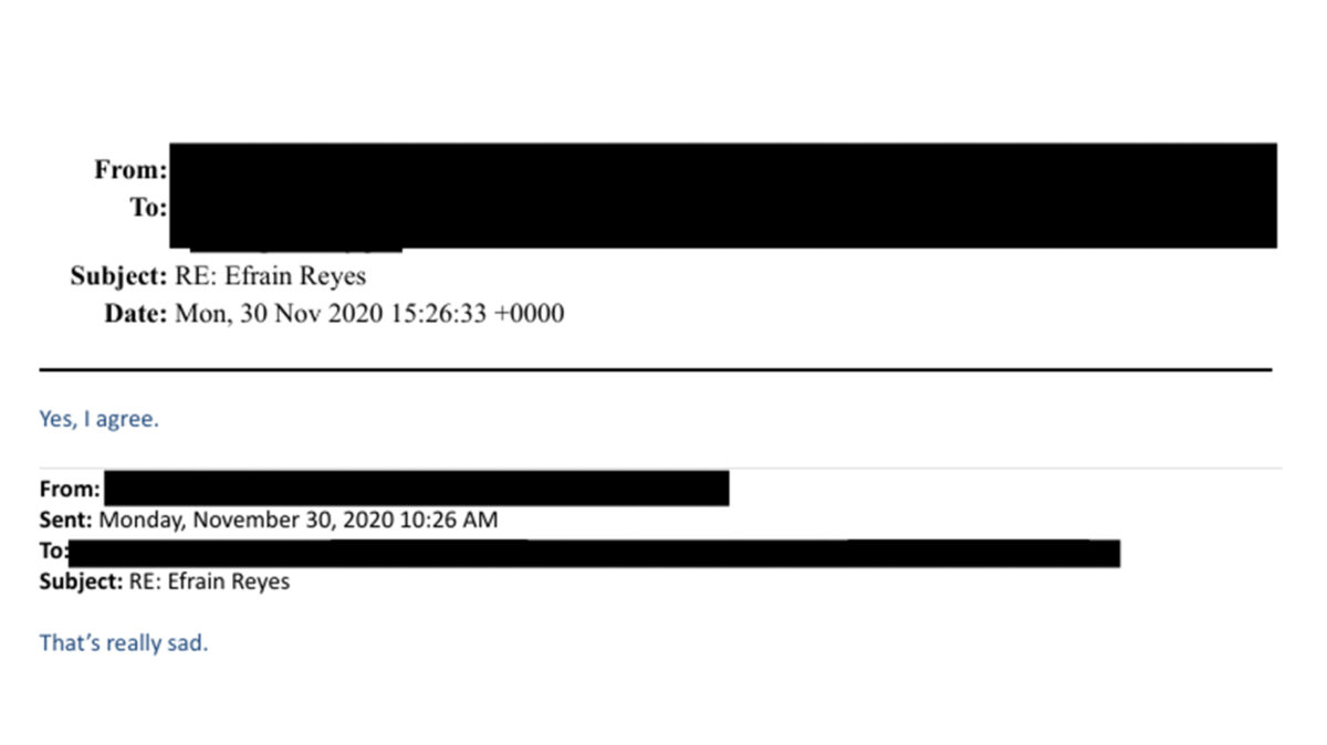 Epstein Cellmate Efrain Reyes Email