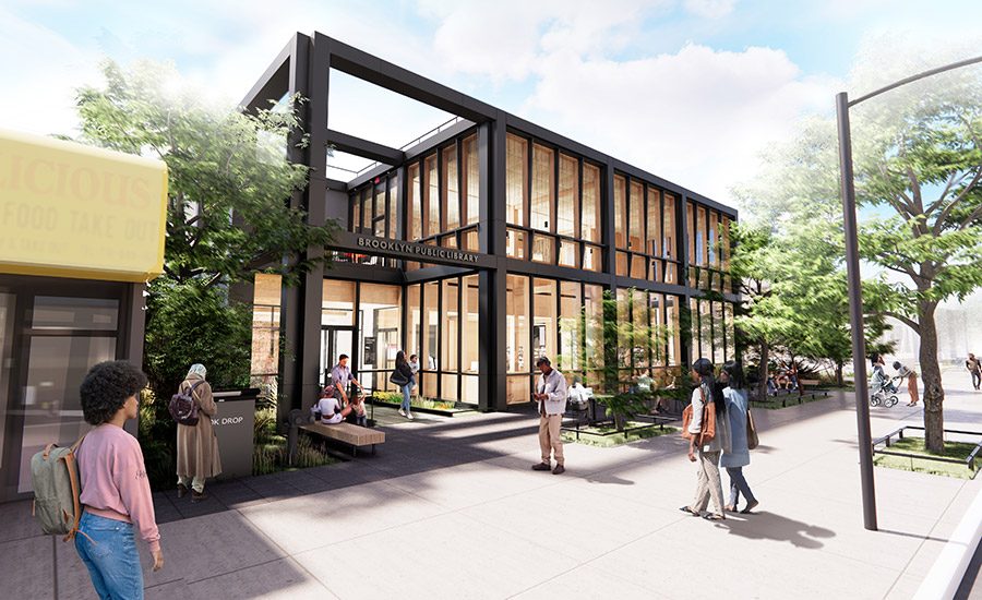 Brooklyn Public Libraries Undergoes Mass Timber Rebuild
