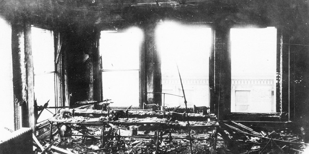 NYC Triangle Shirtwaist Factory fire kills 146