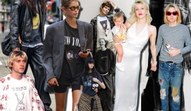 '90s fashion a la Nirvana and Kurt Cobain