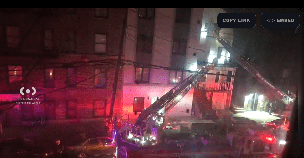 Kingsbridge Heights: No Injuries Reported after Early Morning Fire on Creston Ave