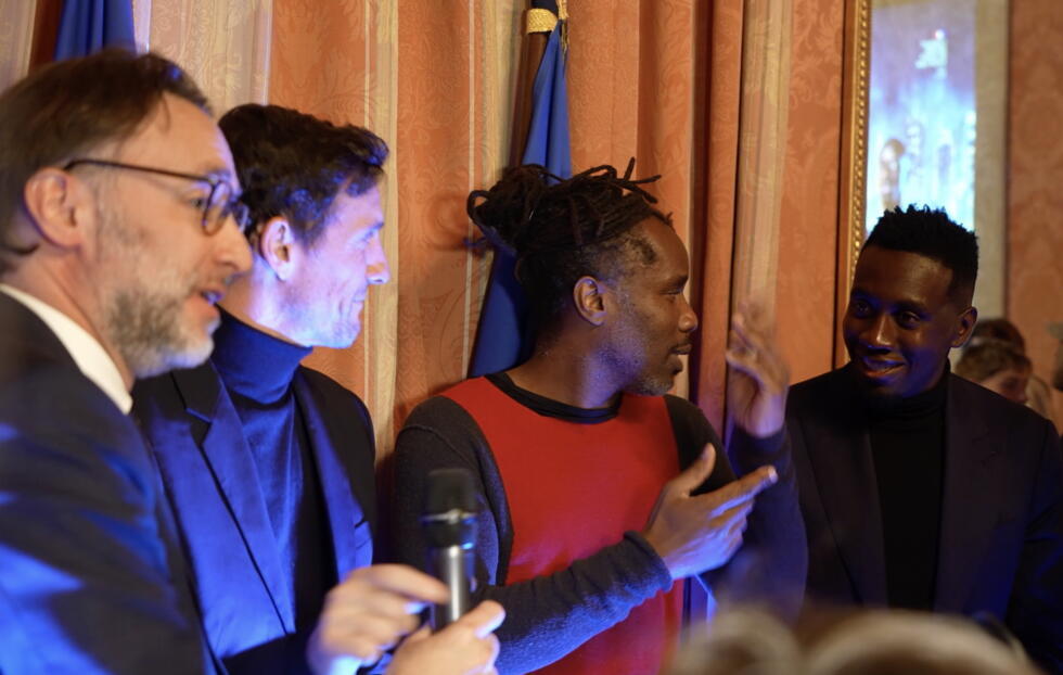 Former French footballer Blaise Matuidi, who was part of France’s 2018 World Cup-winning team, attended the event, along with striker Peguy Luyindula and defender Sébastien Squillaci