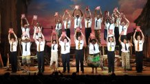 Opening night of "The Book of Mormon" on Broadway at Eugene O'Neill Theatre on March 24, 2011 in New York City.  