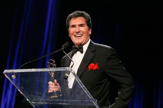Ernie Anastos attends the 54th Annual New York Emmy Awards in 2011.