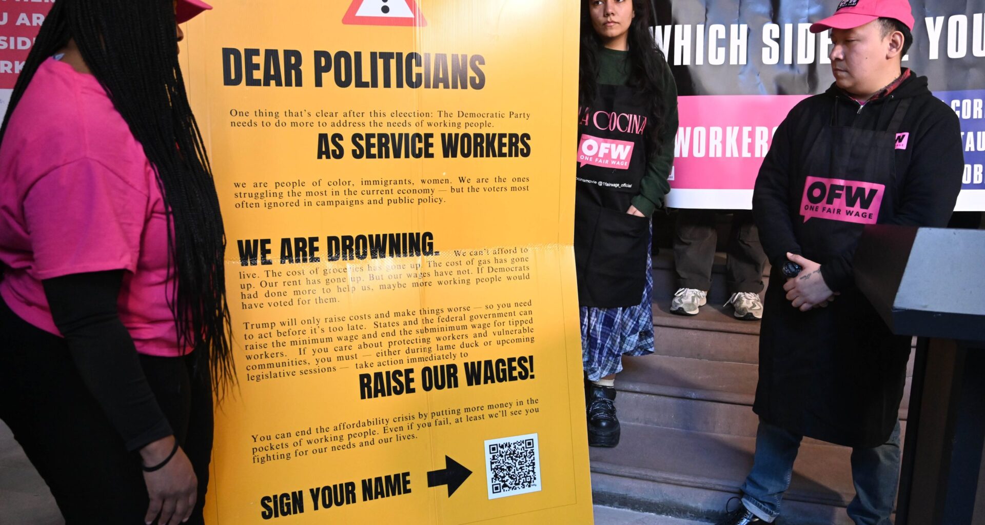 Proposal for $30 minimum wage gains steam in New York City