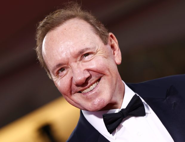 Kevin Spacey attends the red carpet of the Filming Italy Venice Award during the 82nd Venice International Film Festival.