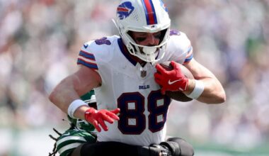 Bills sign tight end Dawson Knox to new three-year contract