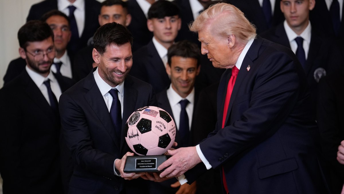 Does Messi’s visit to White House mark a change in his politics? – NBC New York