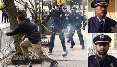 NYPD officers who nabbed terror suspect, grabbed explosive at Gracie Mansion protest honored
