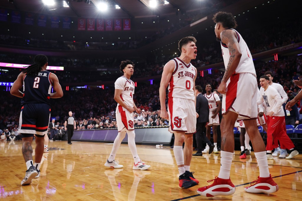 St. John's blows out UConn to win 2nd consecutive Big East Tournament title