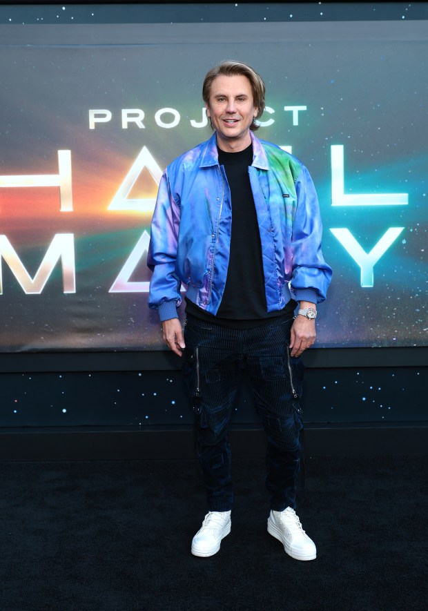 NEW YORK, NEW YORK - MARCH 18: Jonathan Cheban attends "Project Hail Mary" New York premiere at Lincoln Center on March 18, 2026 in New York City. (Photo by Dimitrios Kambouris/Getty Images)