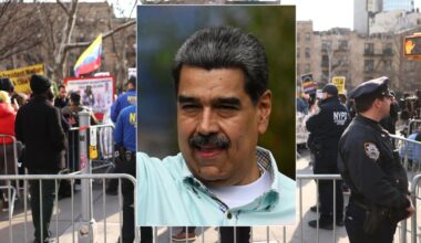 Ousted Venezuelan President Maduro arrives in NYC court, says sanctions stop him from paying lawyer