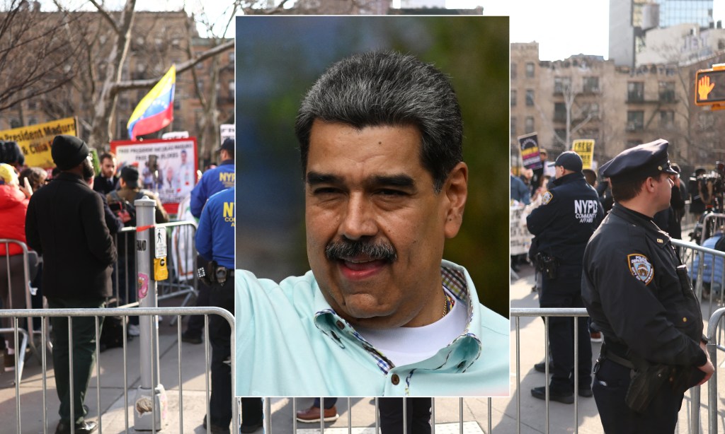 Ousted Venezuelan President Maduro arrives in NYC court, says sanctions stop him from paying lawyer