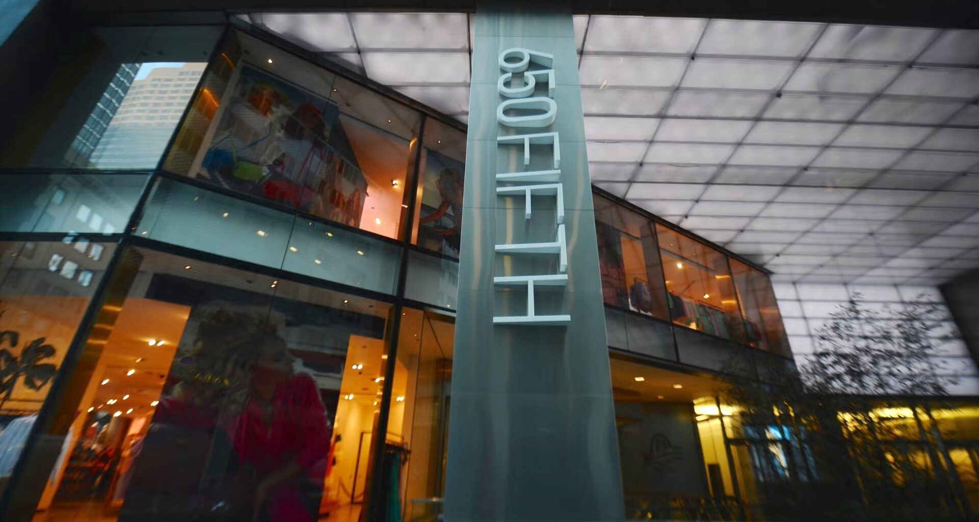 lobby of an office building in NYC