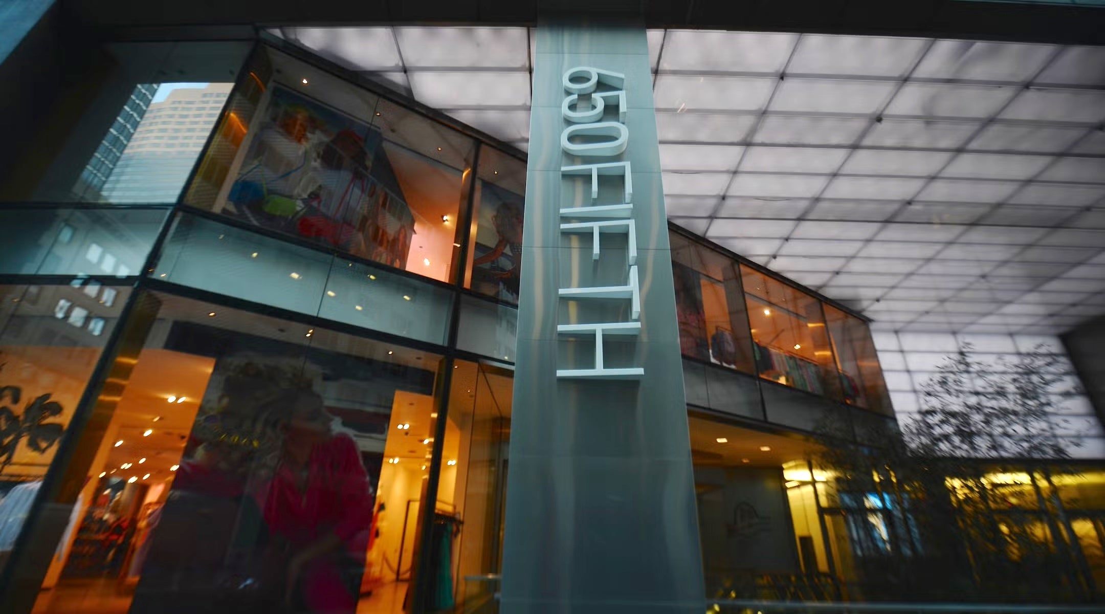 lobby of an office building in NYC