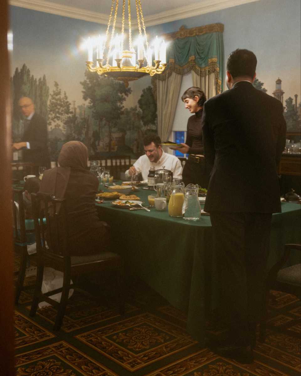 Mayor Mamdani at Gracie Mansion dinner with Mahmoud Khalil