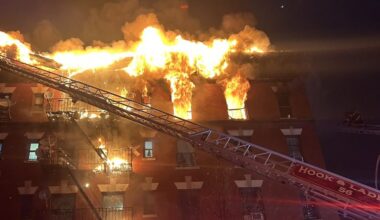Man dead as massive fire tears through Bronx apartment building