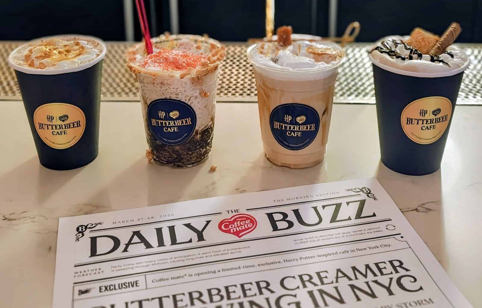 Coffee-mate is bringing free Harry-Potter inspired coffee drinks to NYC this weekend ©Image Credit: GEEKSPIN