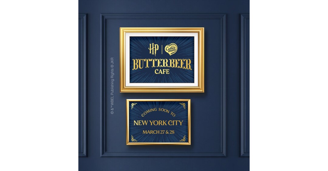 Enchant Your Cup with Harry Potter® and Coffee mate® at The Butterbeer Cafe in NYC