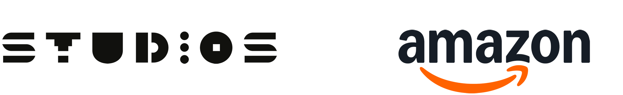 STUDIOS Architecture logo and Amazon logo