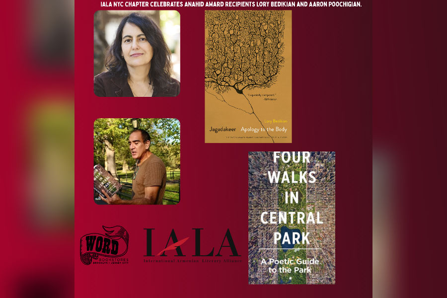 IALA's New York City Chapter to celebrate Anahid Literary Prize recipient Lory Bedikian