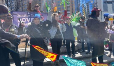 An interfaith vigil kicks off NYC's 'No Kings' march