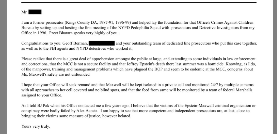 Epstein email homicide 