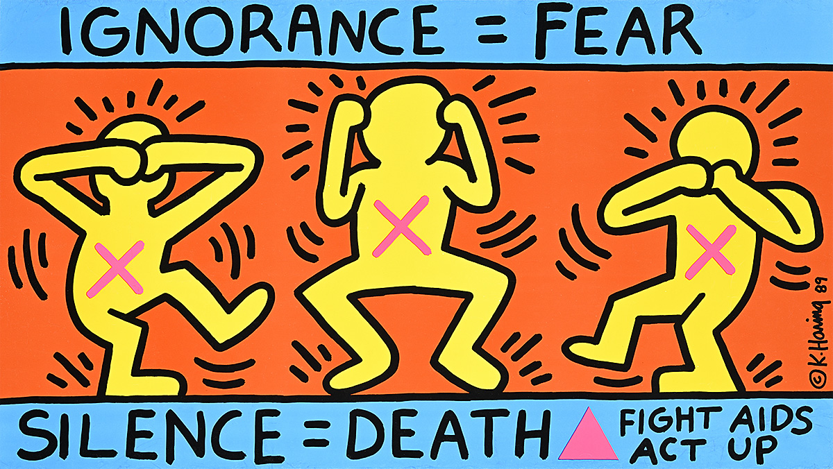 How posters chronicled NYC’s AIDS crisis