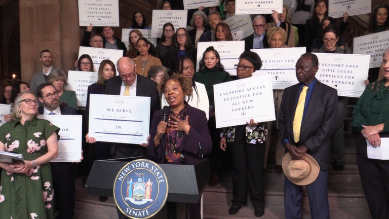 New York State Bar Association, Lawmakers Fight for Funding for Civil Legal Services