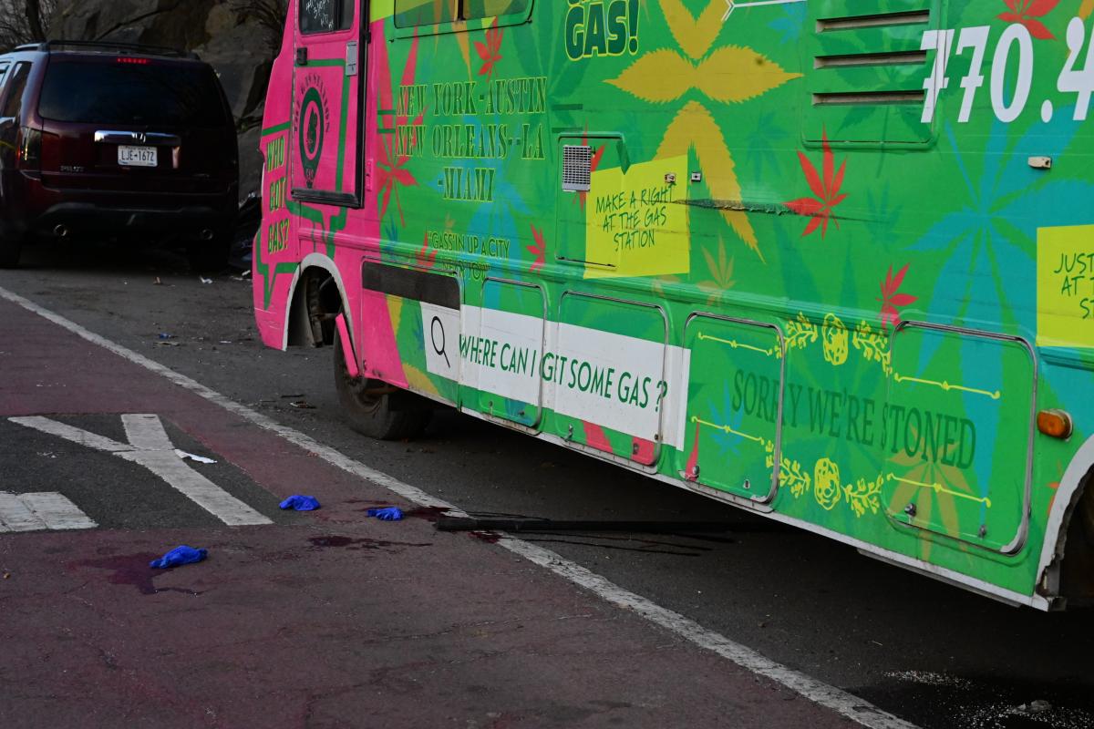 Man stabbed to death steps from mobile NYC pot dispensary as streets stained red: cops