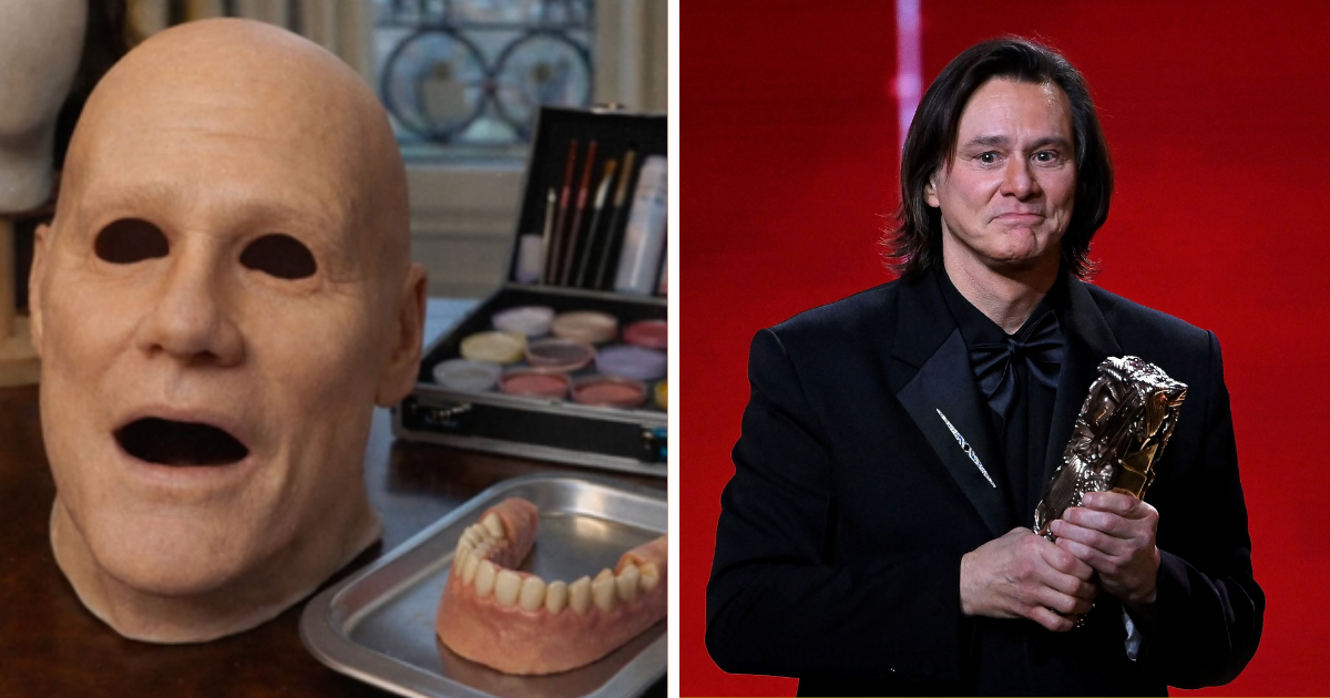 The truth of Jim Carrey's new face as drag queen takes credit