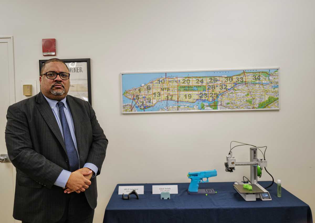 Manhattan DA Alvin Bragg warns New York ‘behind the curve’ in efforts to stop ghost guns from being produced and used in crime