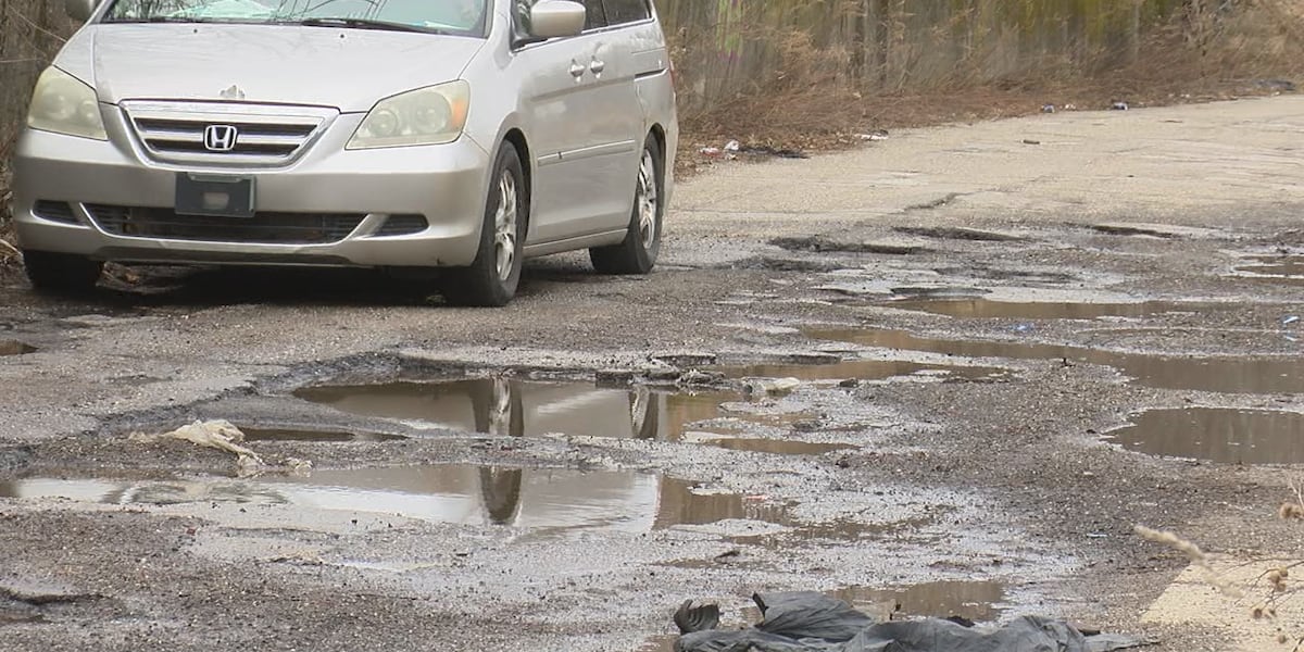 East Cleveland pothole crisis leaves residents frustrated
