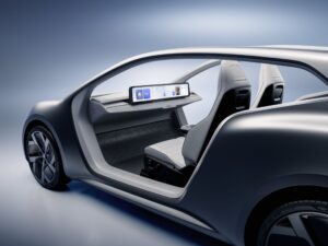 Lucid Lunar: Two-Seat Robotaxi Concept (Image credit: Lucid)