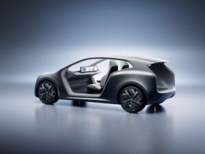 Lucid Lunar: Two-Seat Robotaxi Concept (Image credit: Lucid)