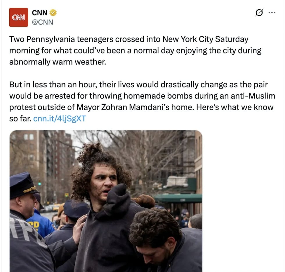 CNN deletes post on NYC ISIS attempted bomb attack after backlash over framing