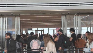 NYC airport security lines swell as unpaid federal TSA workers call out sick amid ongoing government gridlock