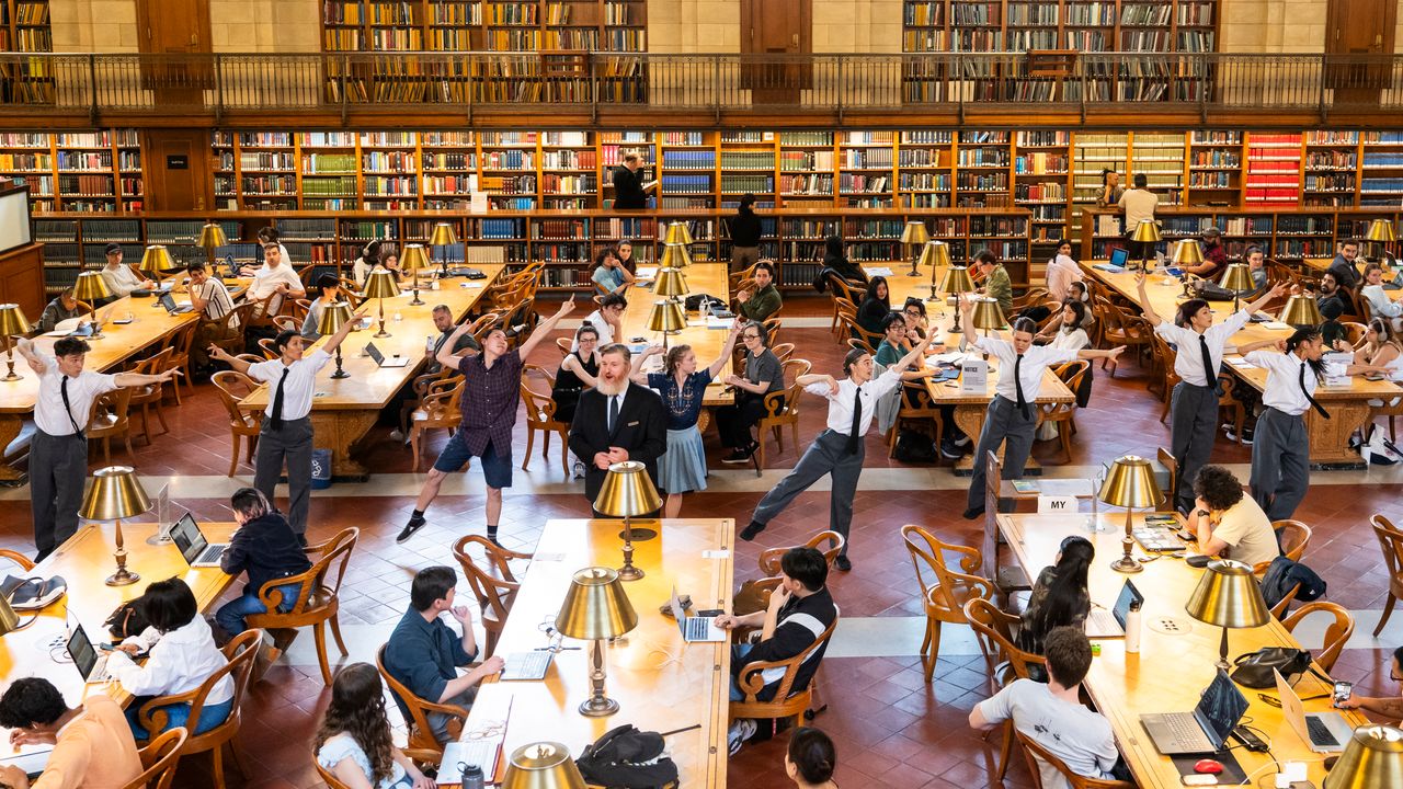 ‘Lunch Dances’ Turns the New York Public Library Into a Stage