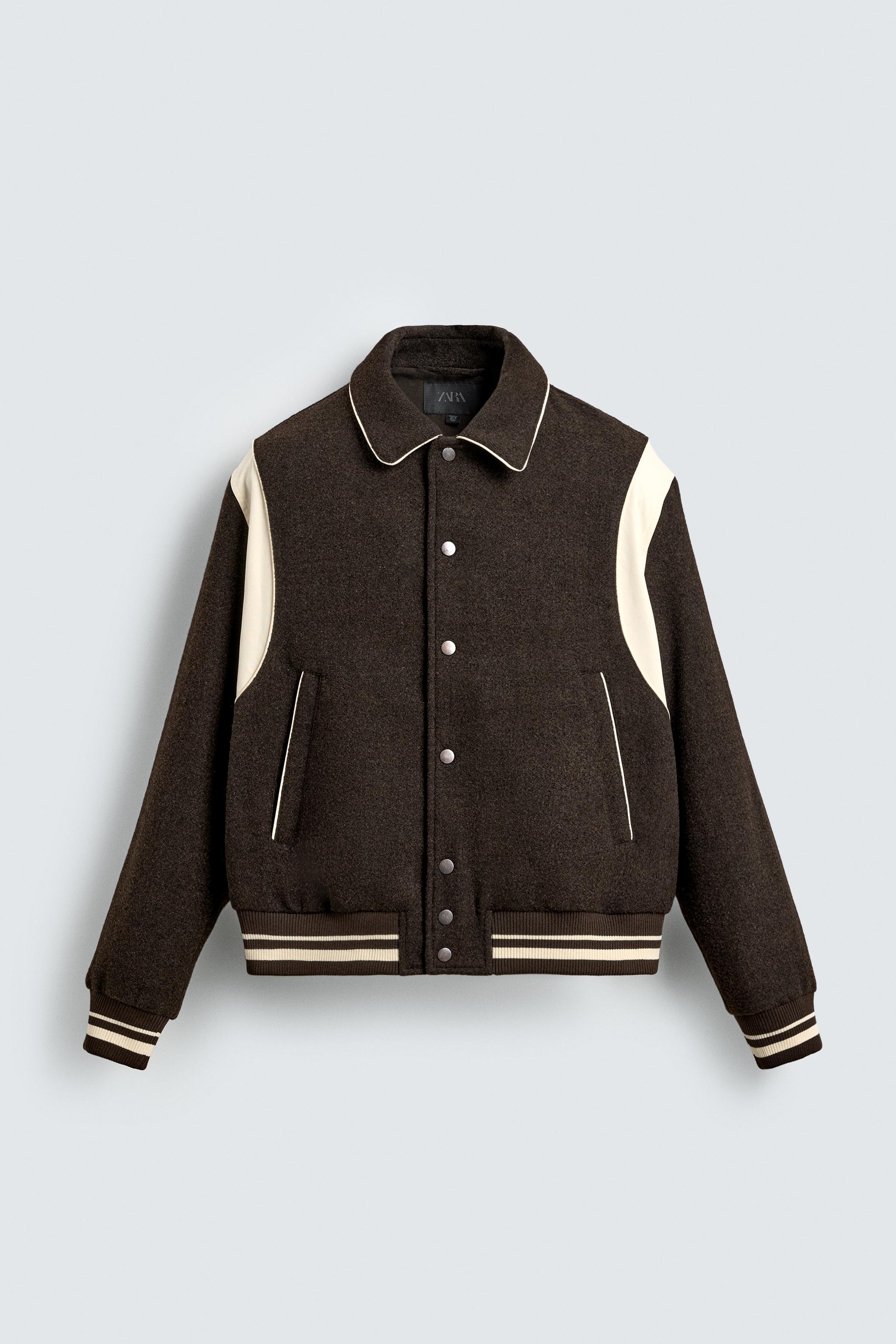 Contrast Bomber Jacket