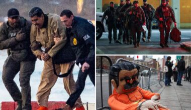 Venezuelan dictator Nicolás Maduro heads to NYC court for first time since stunning arrest on drug-trafficking charges