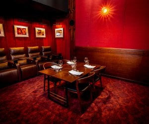 Metro Cinema, four person suite. Photo by Will Engelmann courtesy of the theater