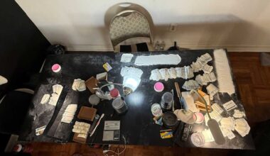 Massive fentanyl and heroin packaging mill stashed drugs in baby bouncer inside Bronx apartment; 6 arrested