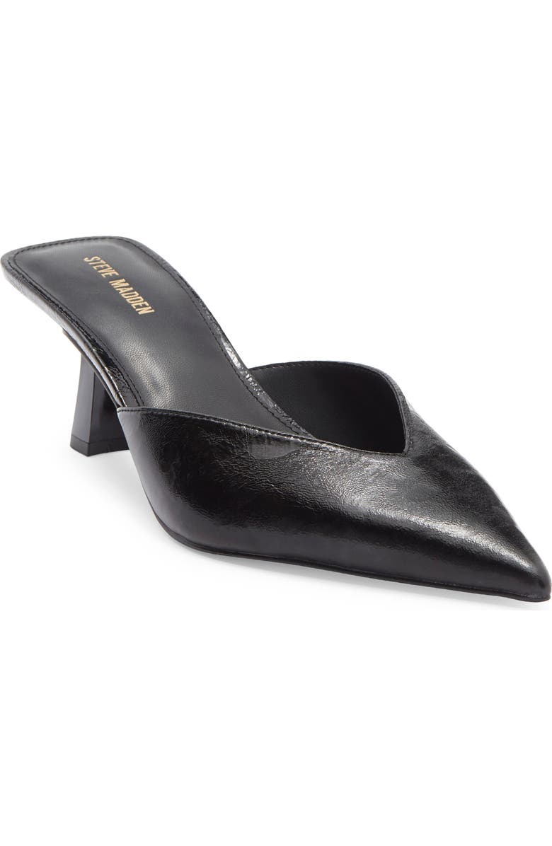 Mod Pointed Toe Mule Pump