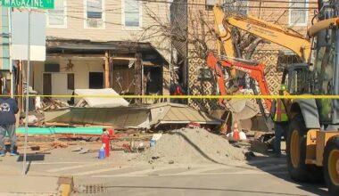 Four hurt in Newark explosion after gas rupture – NBC New York