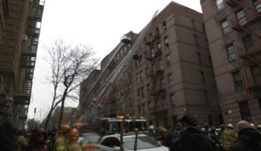 Bronx fire displaces 20 residents, officials say