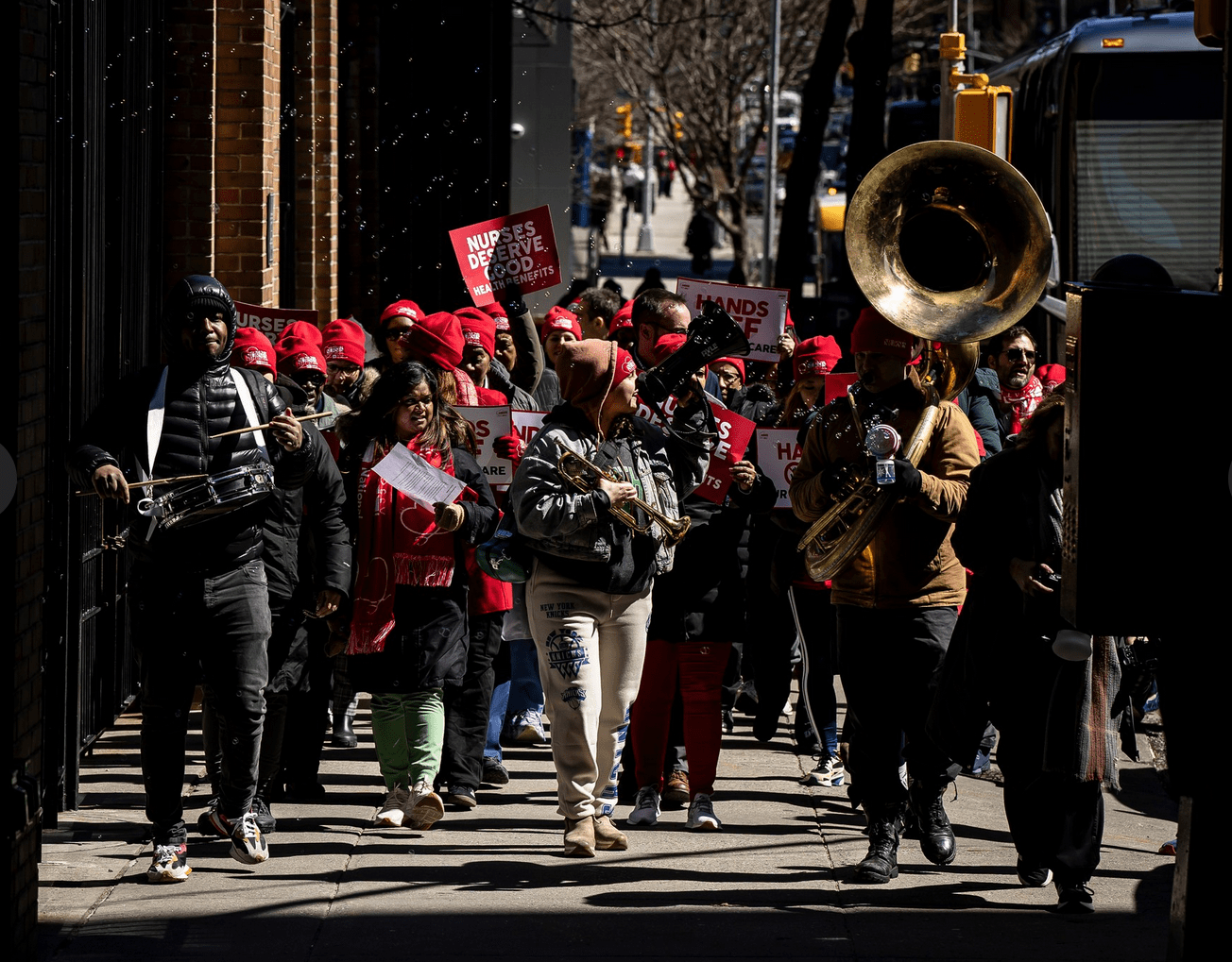 Brooklyn Hospital Center nurses denied health care coverage