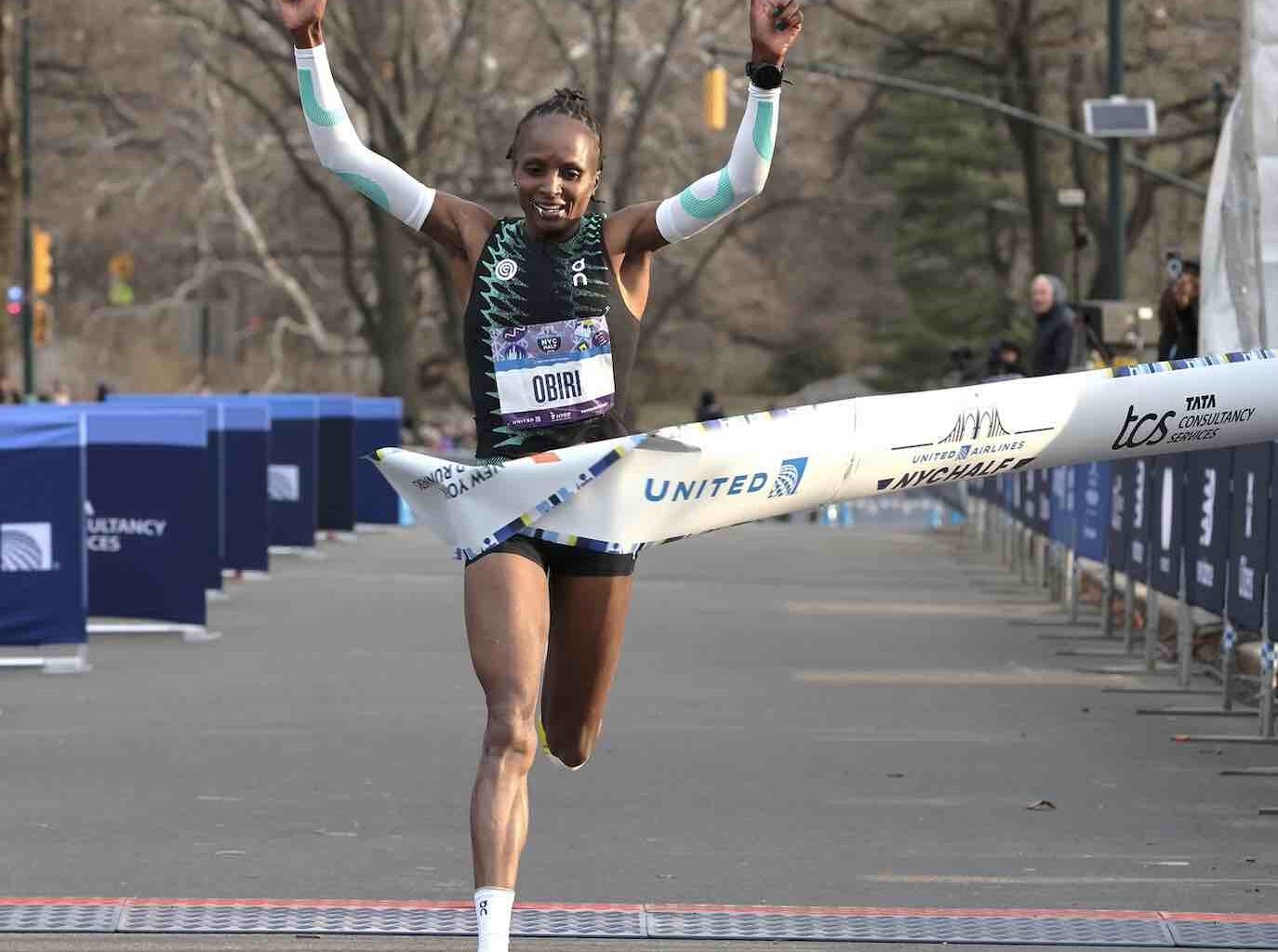 OBIRI, WILDSCHUTT EARN UNITED NYC HALF VICTORIES IN COLD CONDITIONS